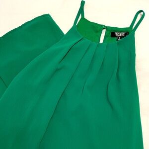 TCEC Kelly Green Summer Flowy Dress